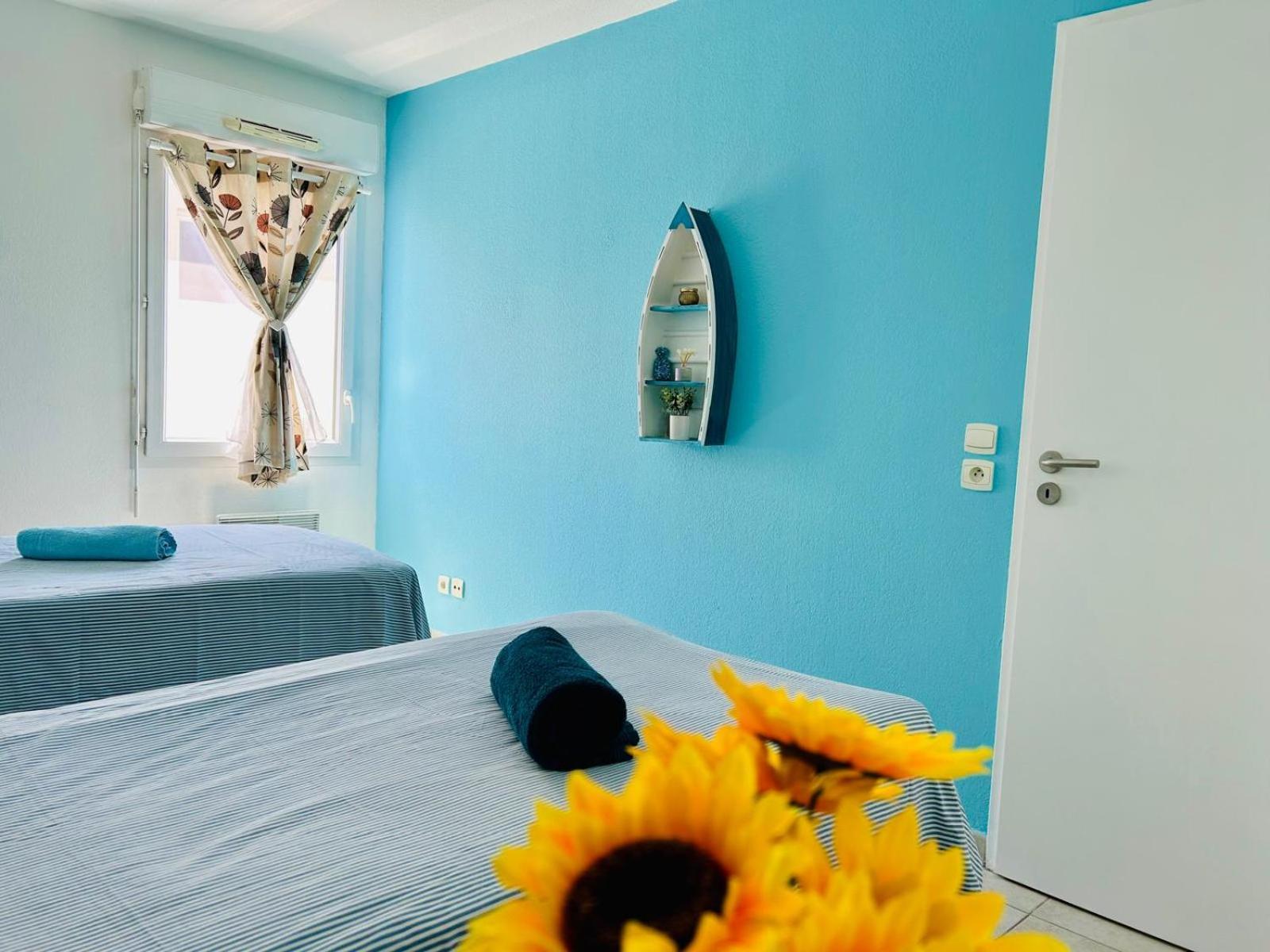 Nautilus Joli T3 Appartement Terrasse Climatisation Sète Dış mekan fotoğraf